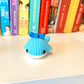Whale with Bow Book Shelf Buddy