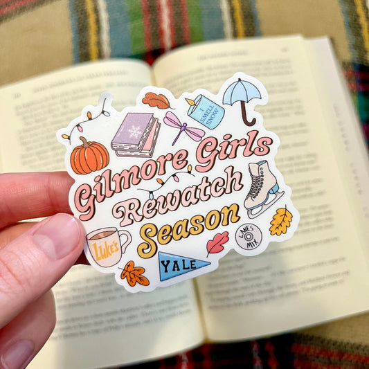 Gilmore Girls Season Sticker