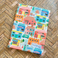 Book Lover's Town Book Sleeve