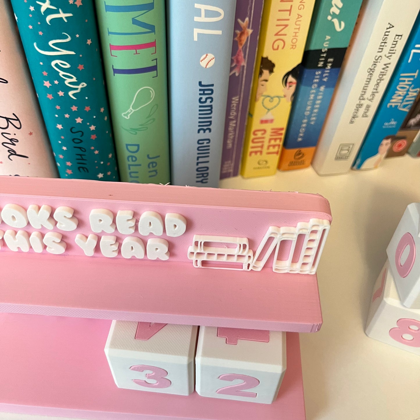 Oopsie- Light Pink Book Counter