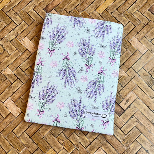 Lavender Bouquets Book Sleeve
