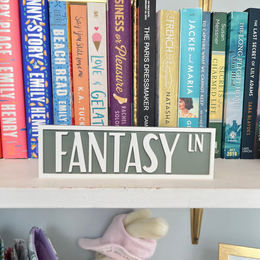 Extra Sage Grees Fantasy Ln Sign