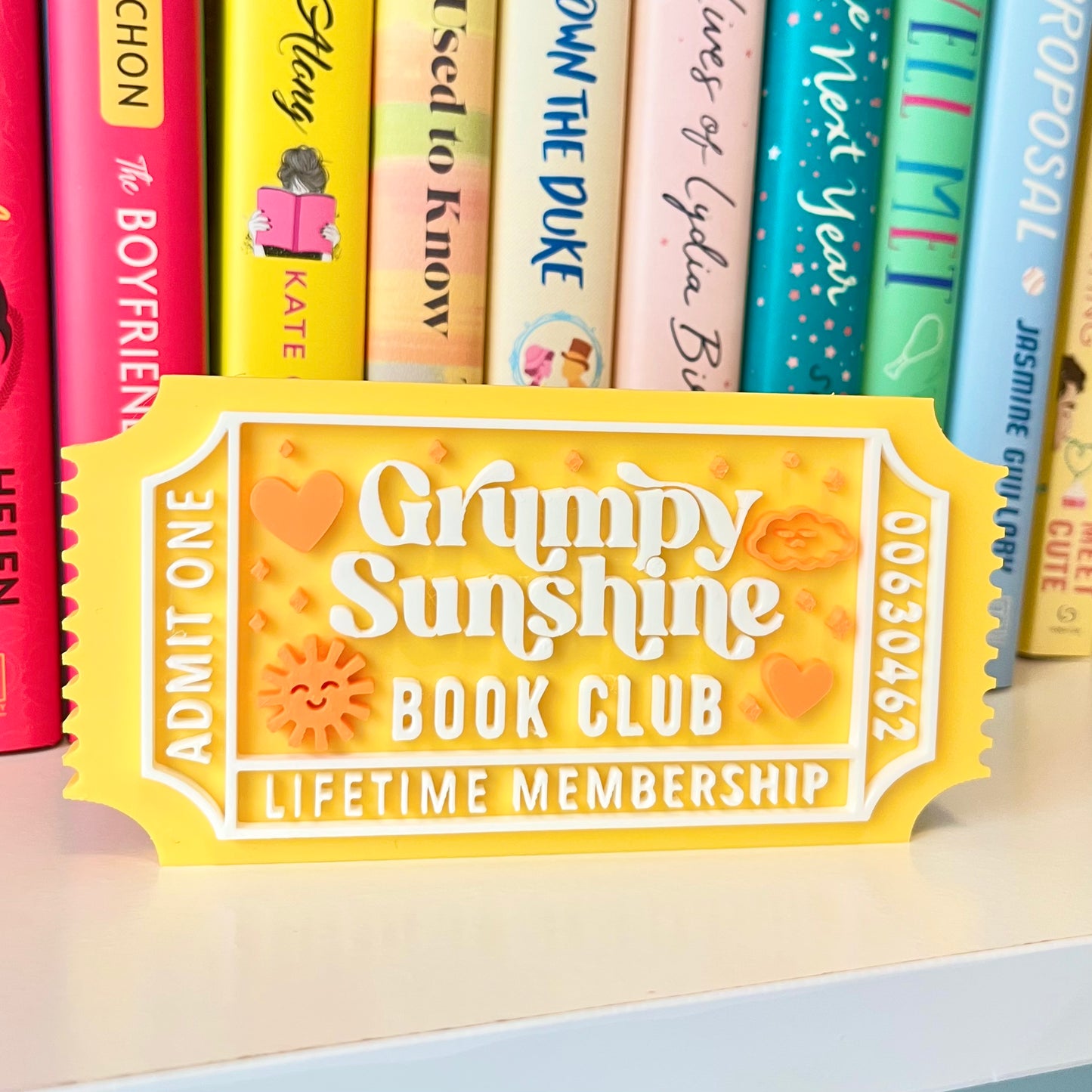 Romance Trope Book Club Signs