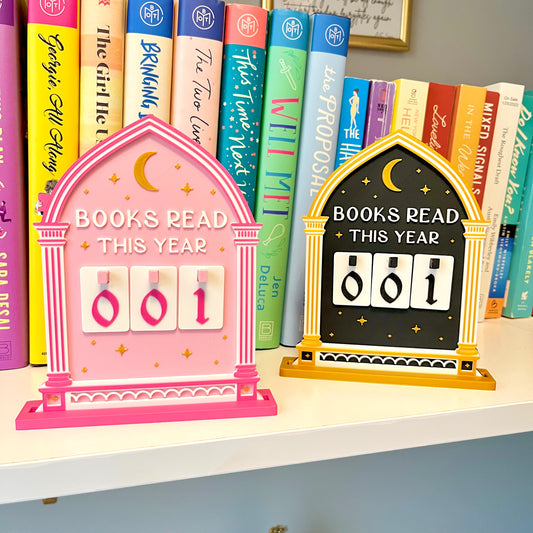 Books Read this Year Sign Counter