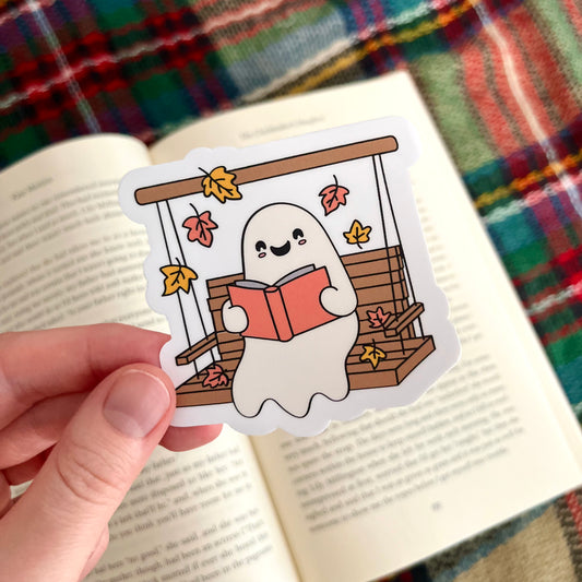 Autumn Reading Sticker