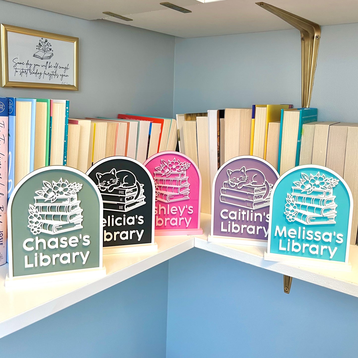 Custom Library Signs