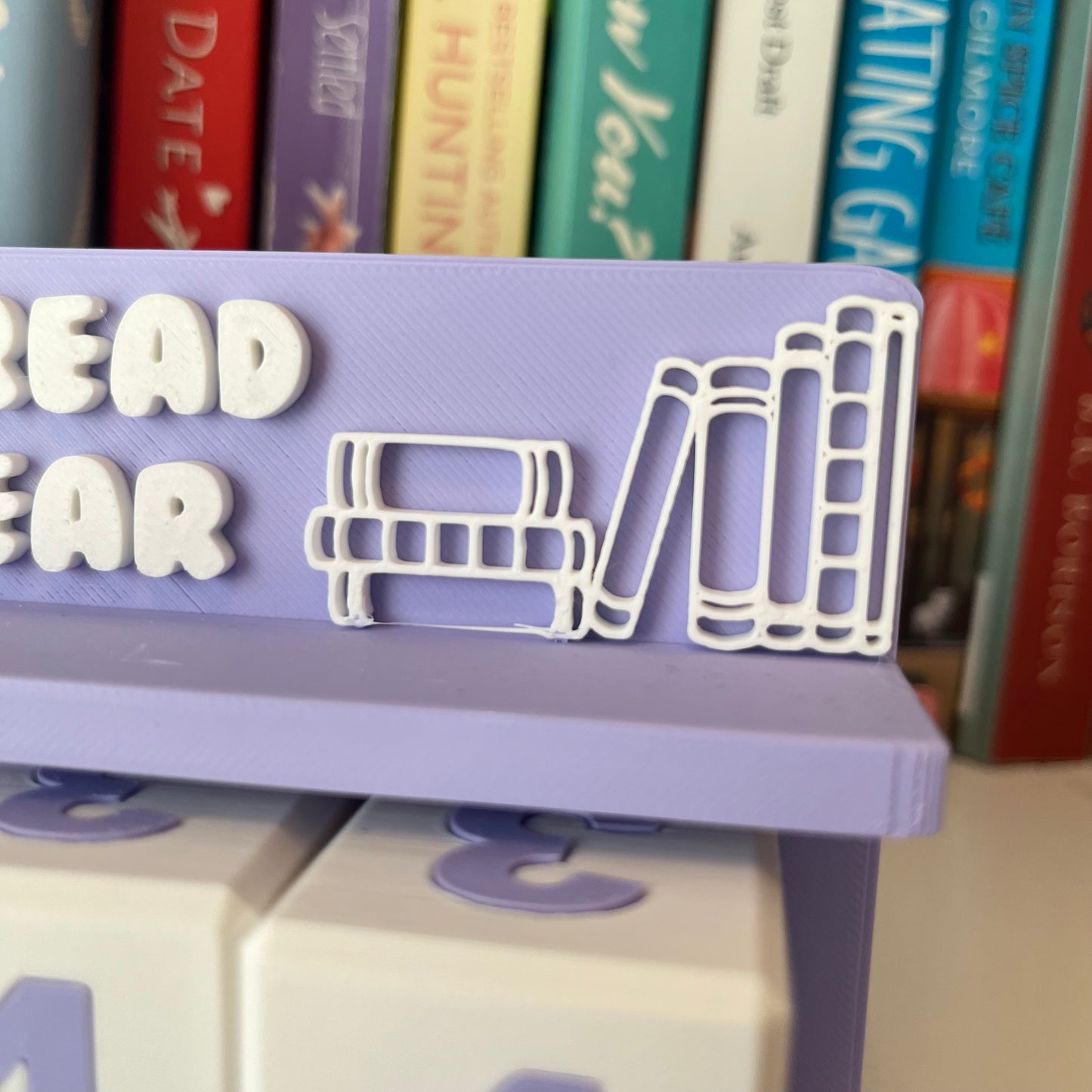 Oopsie- Light Purple Book Counter