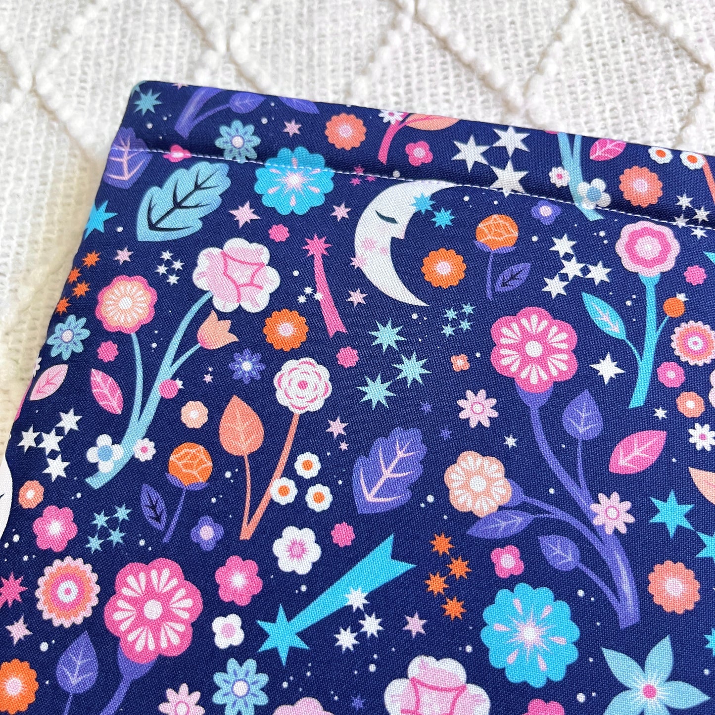 Floral Moonlight Book Sleeve