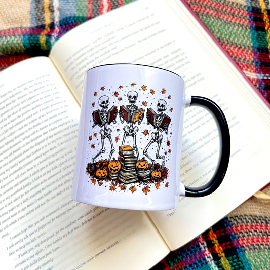 Bookish Skeletons Mugs