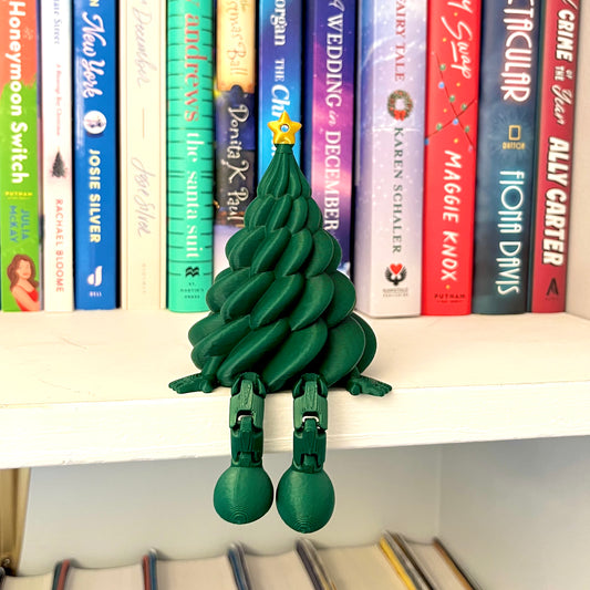 Christmas Tree Book Shelf Buddies