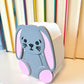 Grey Bunny Bookmark Holder
