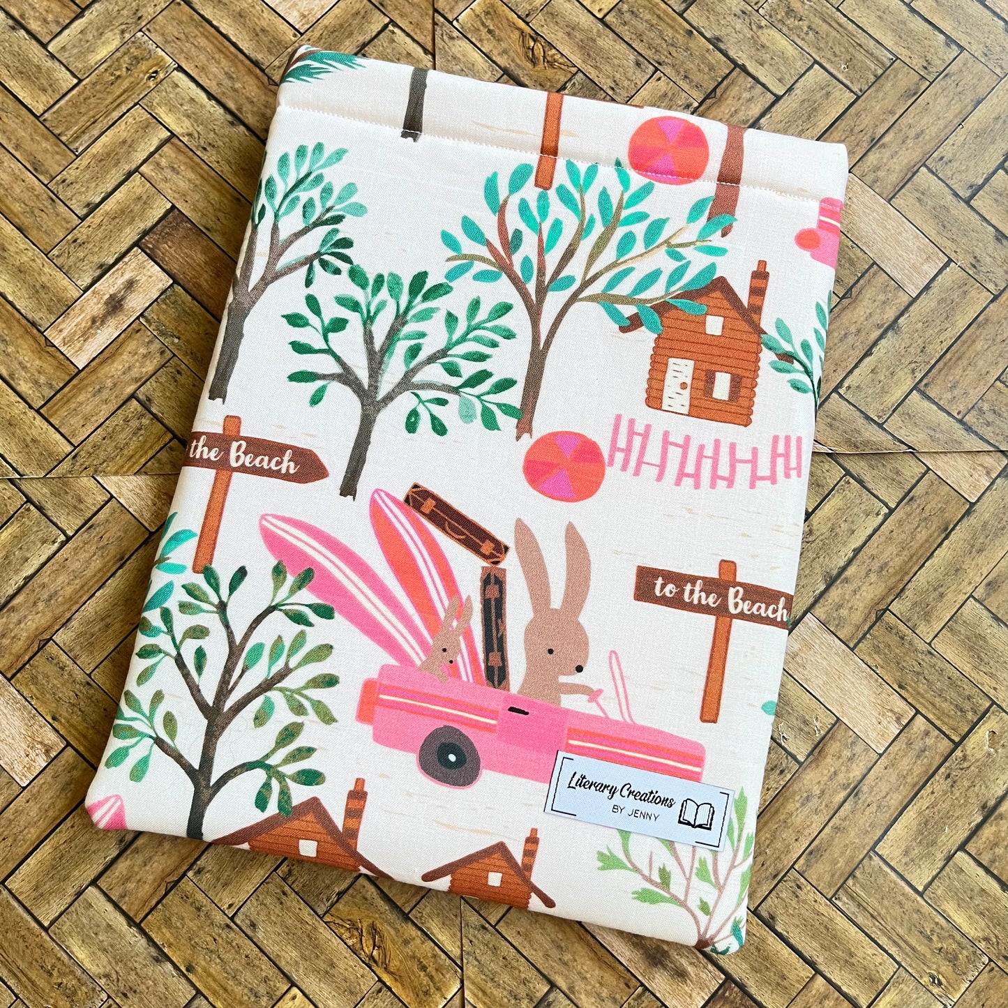 Beach Bunnies Book Sleeve