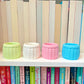 Potted Tulip Book Shelf Decor