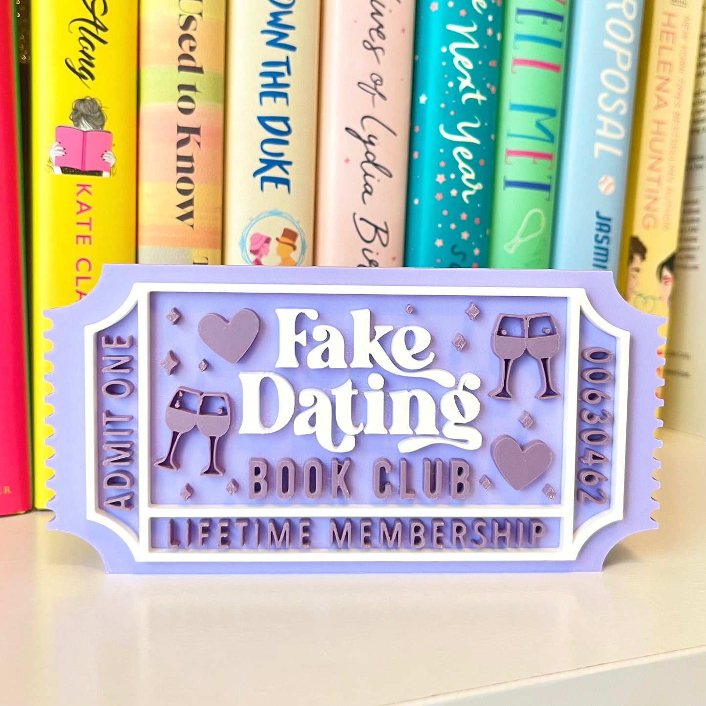 Romance Trope Book Club Signs