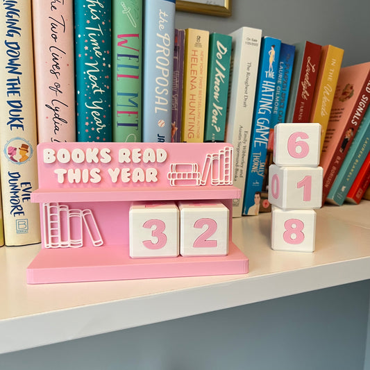 Oopsie- Light Pink Book Counter