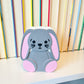 Grey Bunny Bookmark Holder