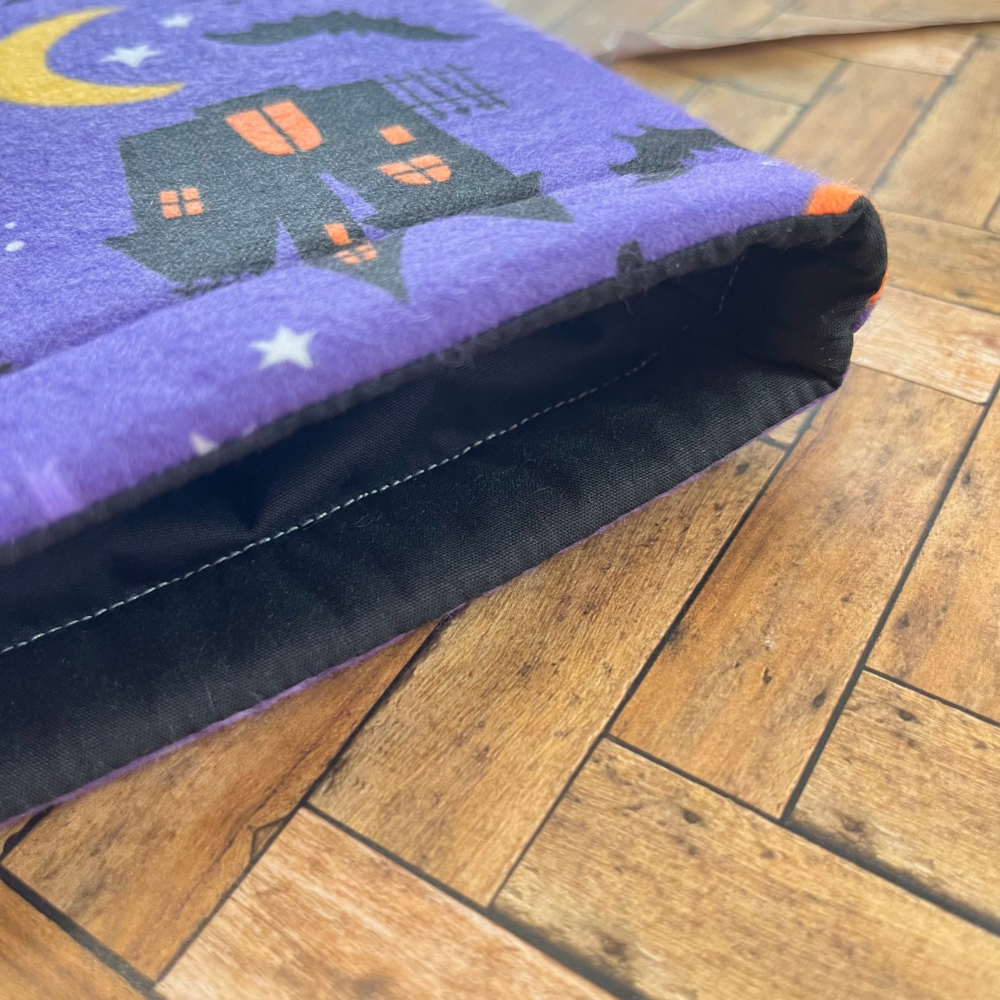 Halloween Night Flannel Book Sleeve