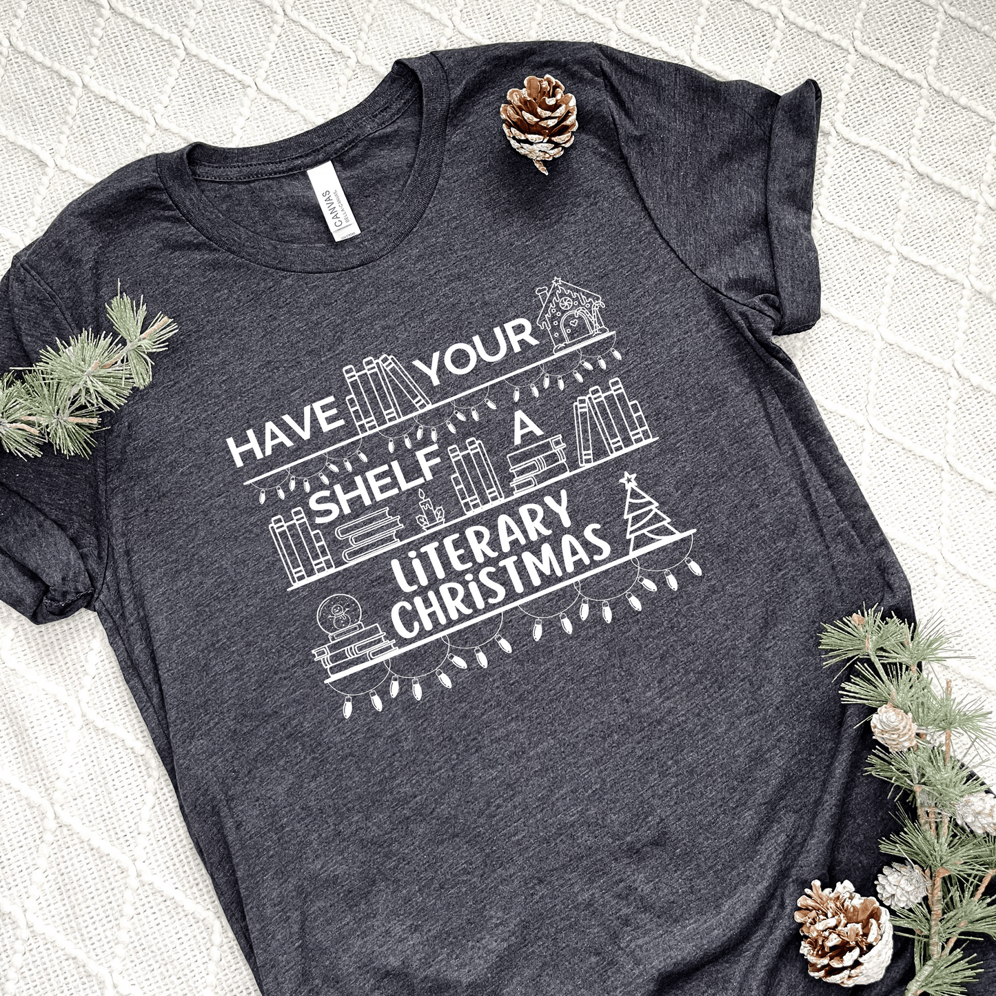 Have your Shelf a Literary Christmas T-Shirts