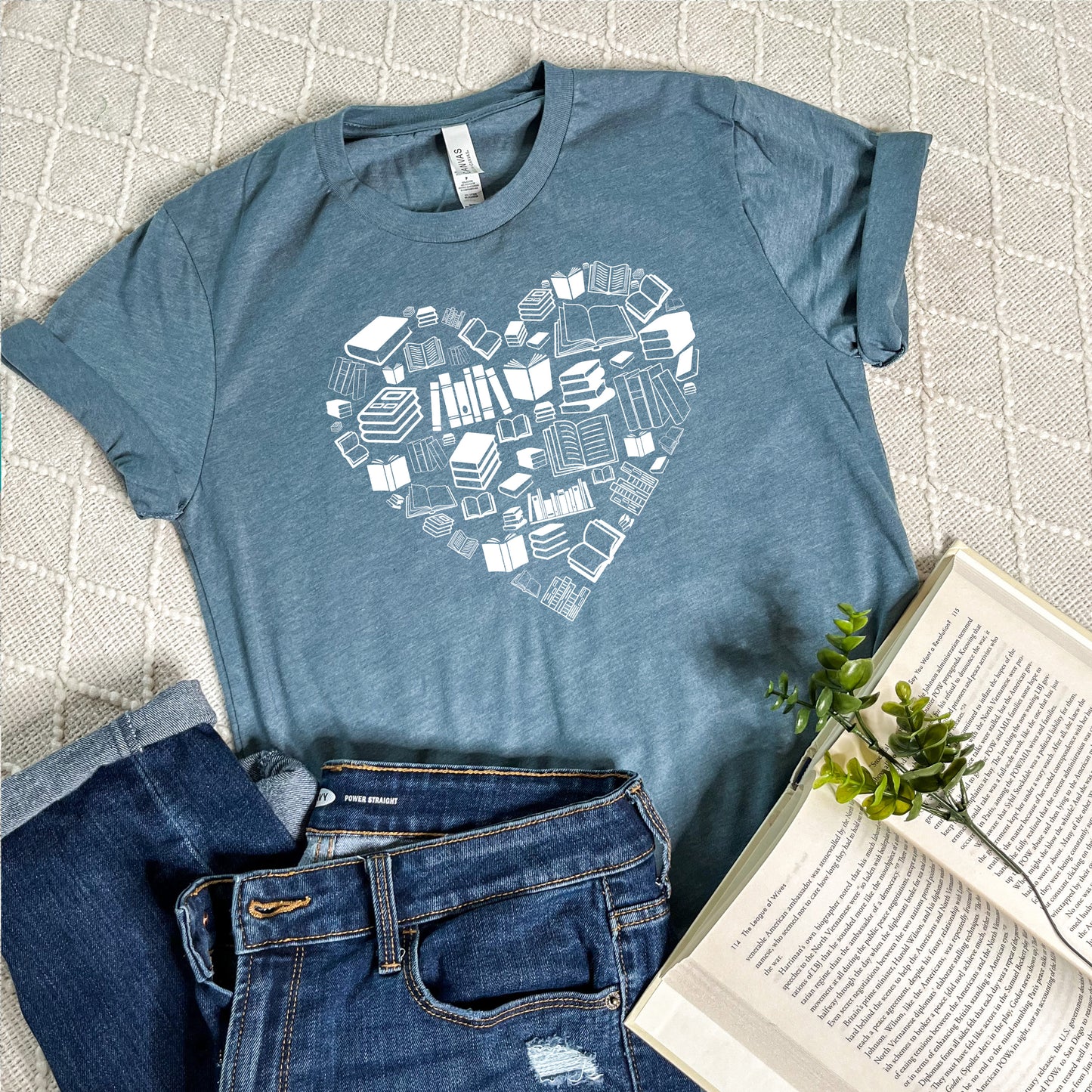 Heart of Books Apparel