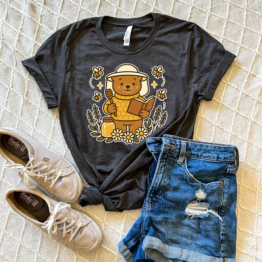 Bookish Honey Bear T-shirt