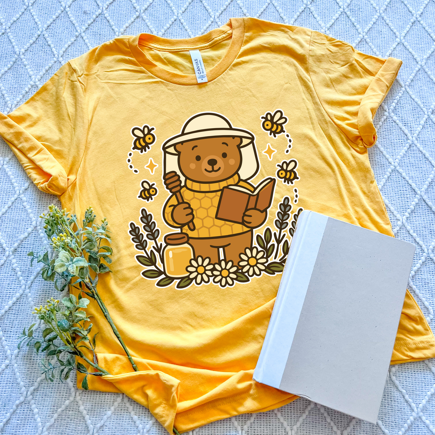 Bookish Honey Bear T-shirt