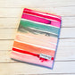 Colorful Stripes Book Sleeve