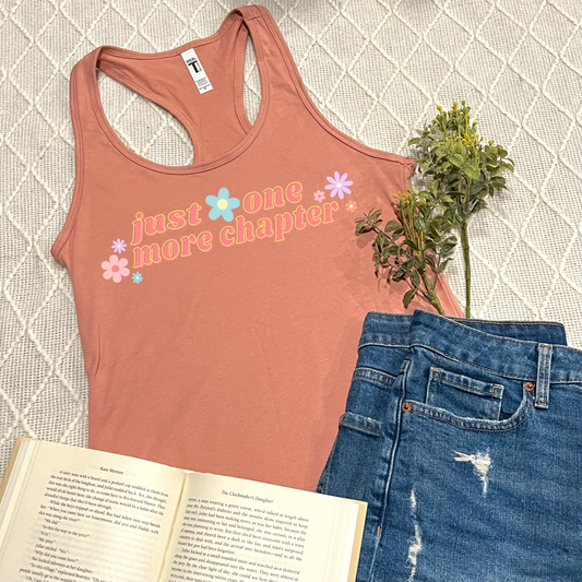 Just One More Chapter Tank Tops