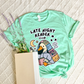 Sleepy Reading Goose T-shirt