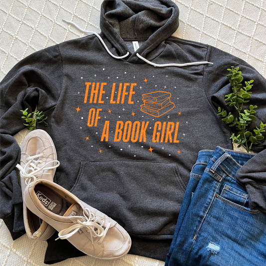 Oopsie- Size Large Hoodie-- Life of a Book Girl Sweatshirts