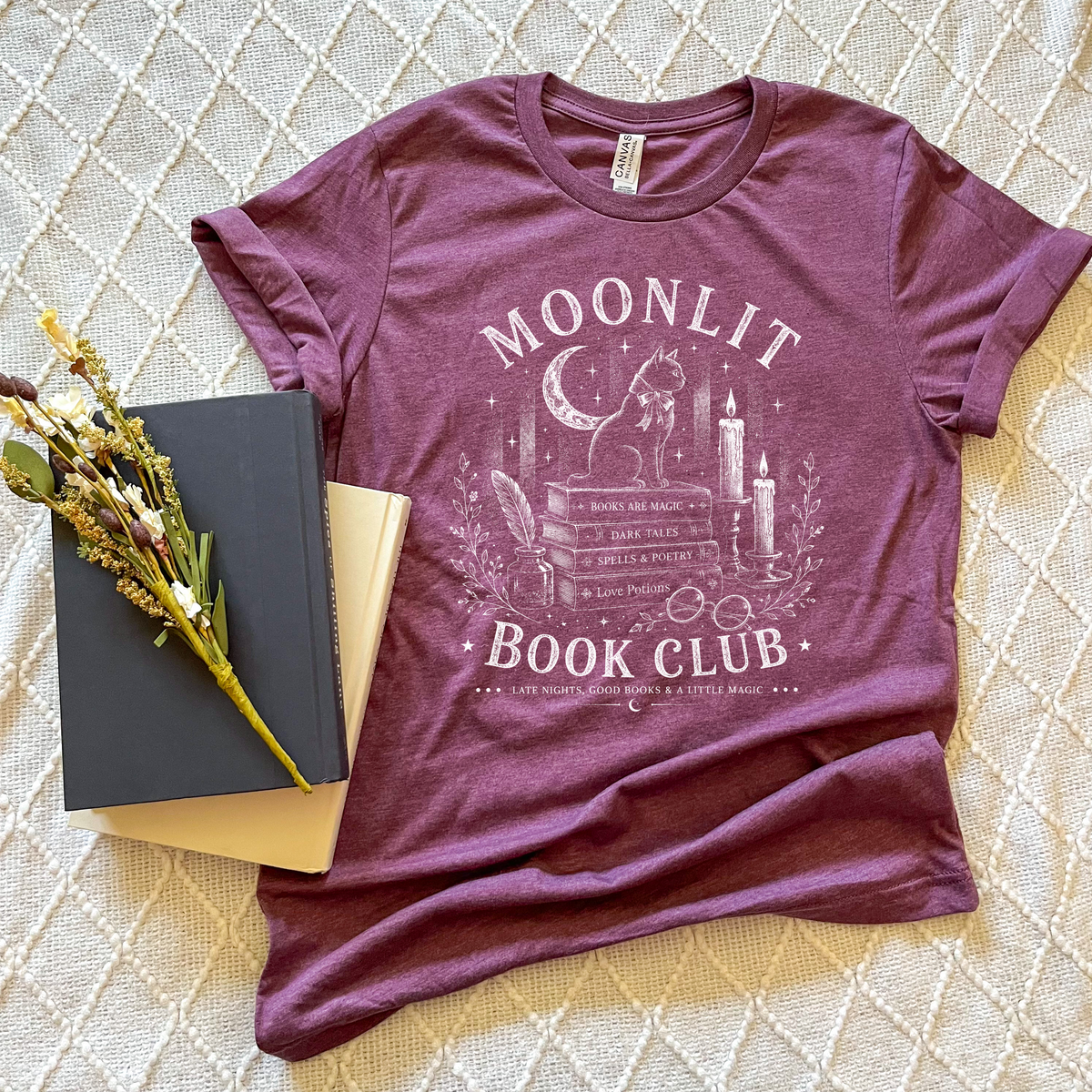 Moonlit Book Club T-Shirts