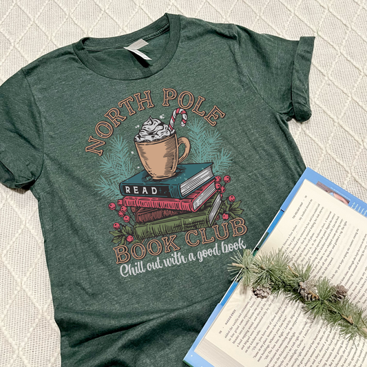 North Pole Book Club T-shirts