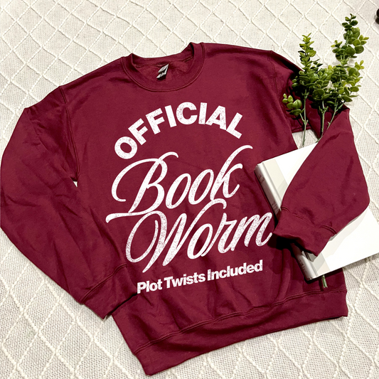 Official Bookworm Sweatshirt