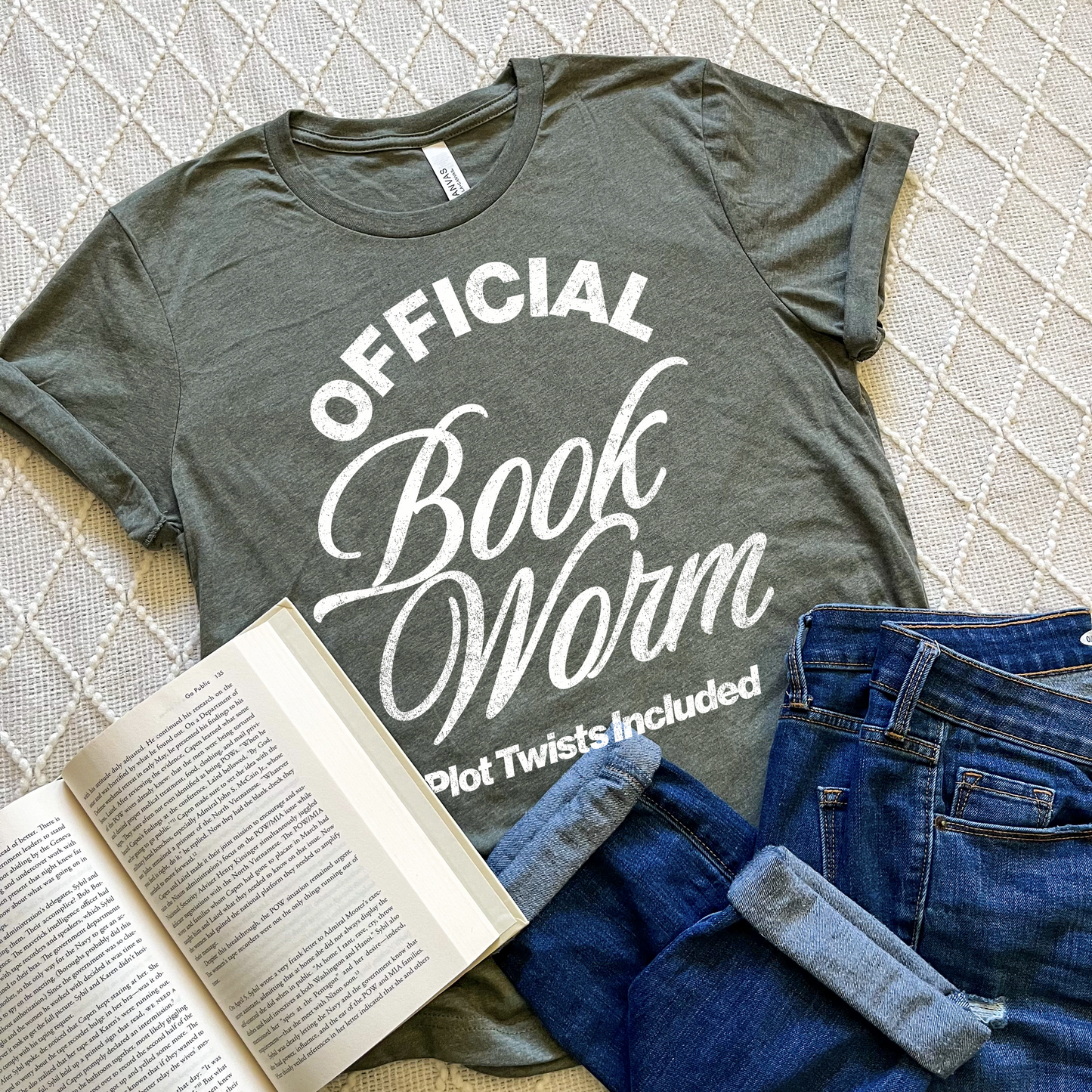 Official Bookworm T-Shirts