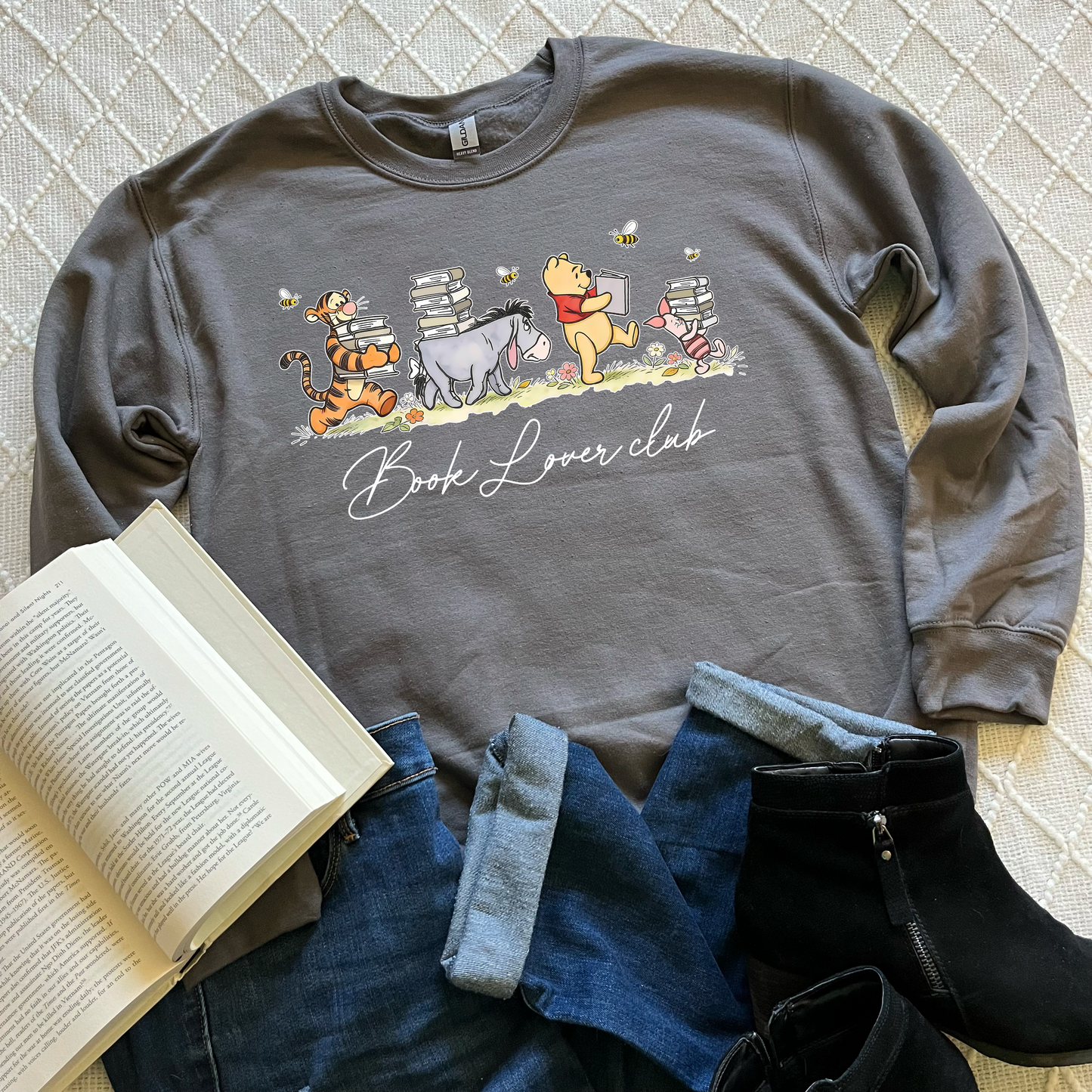 Bookish Acre Wood Sweatshirts