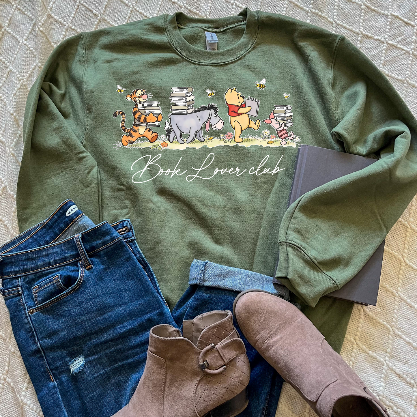 Bookish Acre Wood Sweatshirts