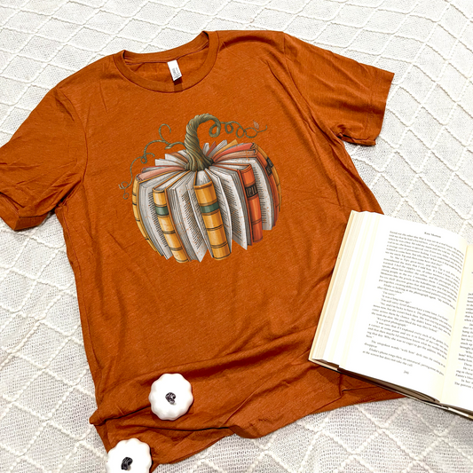 Bookish Pumpkin T-Shirts