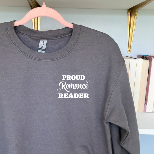 Proud Romance Reader Sweatshirt