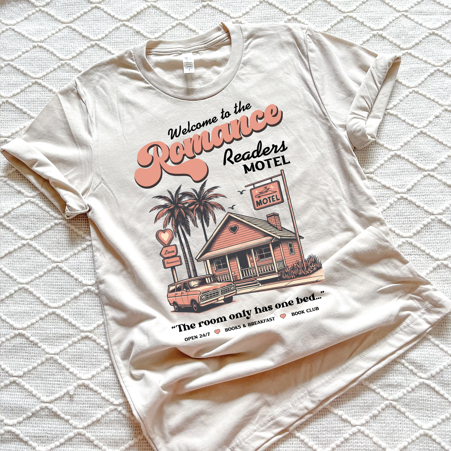 S Dust- Romance Reader's Motel T-Shirt