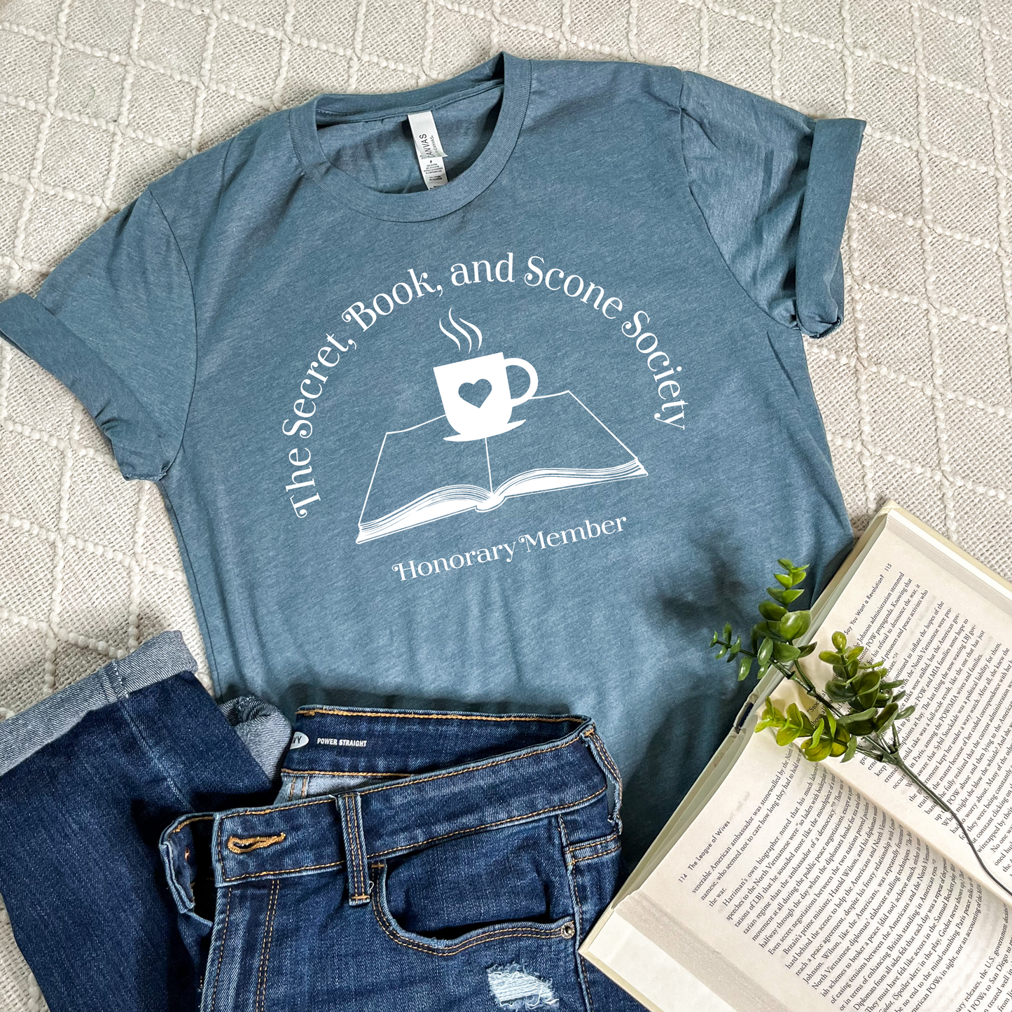 Secret, Book, and Scone Society T-Shirt
