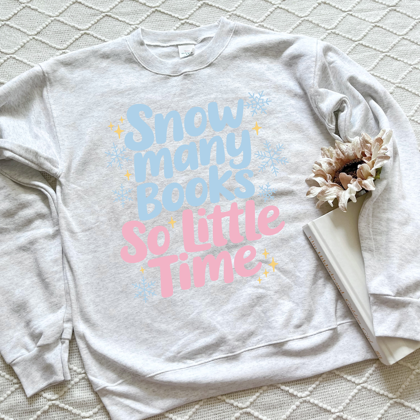 Oopsie L Ash- Snow Many Book So Little Time Apparel