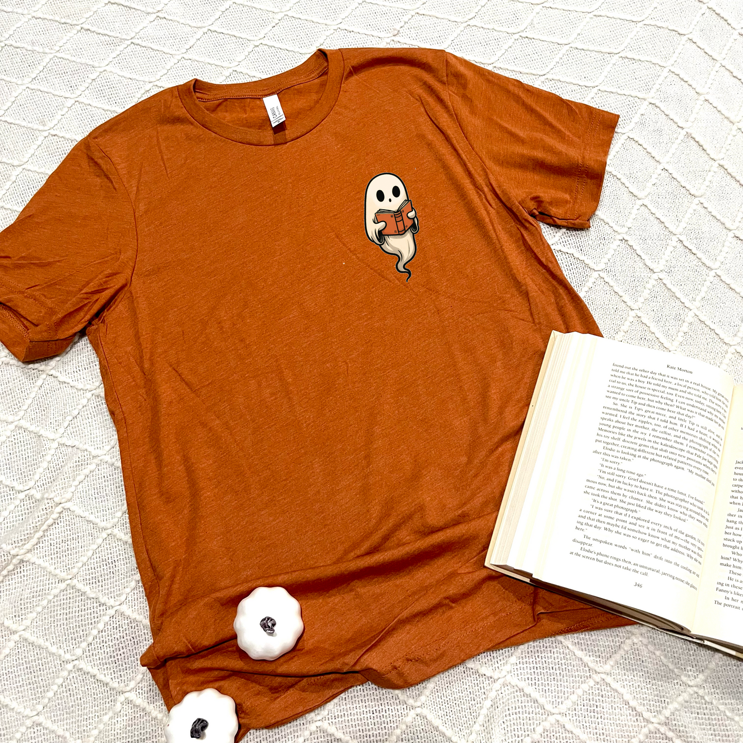 Spooky Bookstack T-Shirts