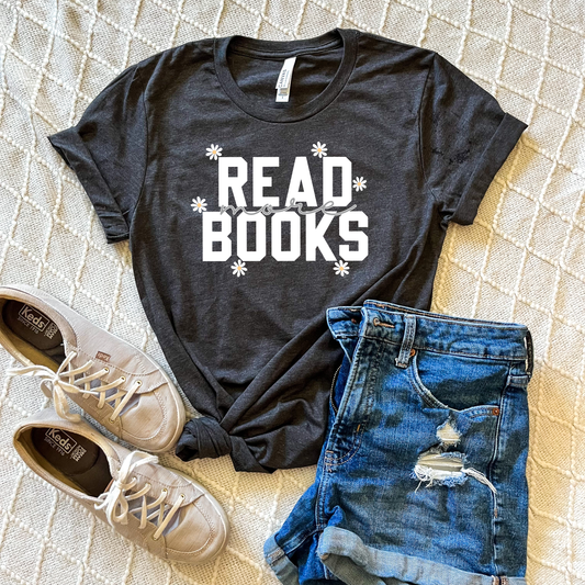 M Read More Books T-Shirt